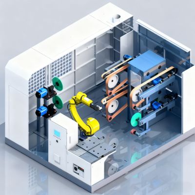 ซื้อ Flexible Robotic Finishing System for Metal Castings Grinding Polishing and Deburring Automation Solution การผลิตออนไลน์