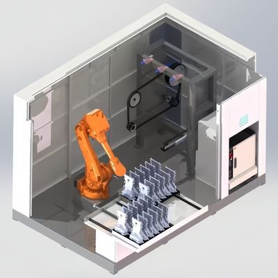 ซื้อ Modular Robotic Finishing System for Metal Castings Automated Grinding and Precision Polishing Equipment การผลิตออนไลน์
