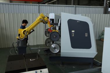 ซื้อ CNC Robotic Surface Belt เครื่องขัดหุ่นยนต์สำหรับเครื่องผสมน้ำประปา การผลิตออนไลน์