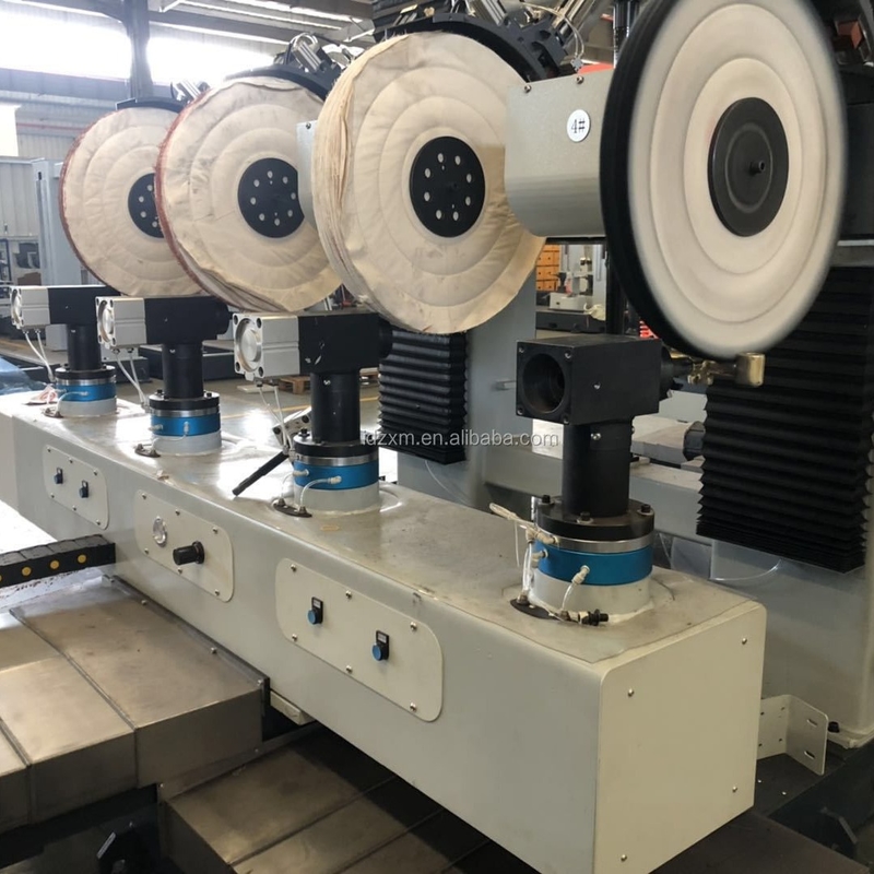 High Efficiency 4 Stations Smart Type Automatic Polishing Machine With Servo Motor