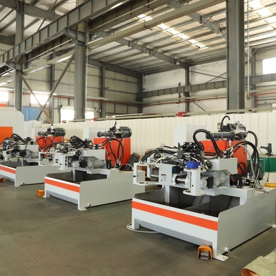 Foundry Pieces Production Gravity Die Casting Machine PLC Control สำหรับ Faucet ทองเหลือง