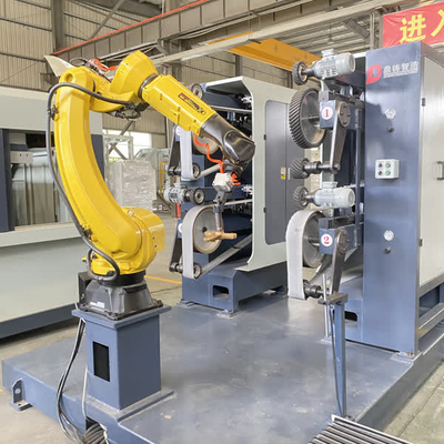 เครื่องบด Cnc สําหรับหมักและเครื่องบดสายเครื่องบดกับ FUNAC แอร์โบต