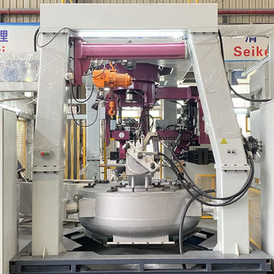 เครื่องหล่อแบบแรงดันต่ำทองเหลือง 125KW 8Mpa ไฮดรอลิก