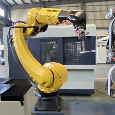 CNC Integrated Adaptive Grinding Polishing โรบอติก Workcell กับการชําระตําแหน่งในเวลาจริง