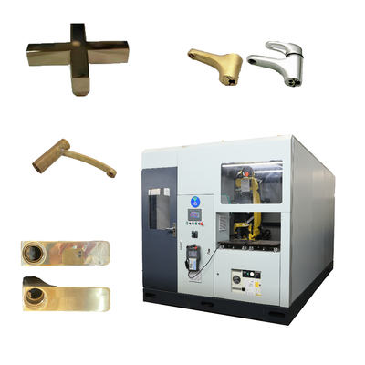 ระบบเคลือบหุ่นยนต์อัตโนมัติสําหรับ CNC หมุนเบรคโลหะส่วนประกอบอัตโนมัติบด