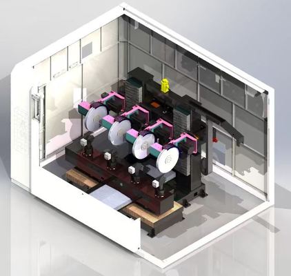 ระบบขัดเงาอัตโนมัติความแม่นยำสูง ใช้สำหรับเครื่องขัดเงา CNC ของท่อโค้งต่างๆ