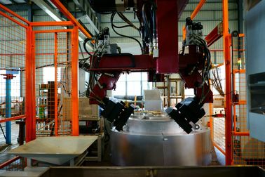 เครื่องควบคุมความดันต่ำแบบหล่อด้วยเครื่อง CNC ขนาด 5000 * 4600 * 3400 สำหรับโลหะ