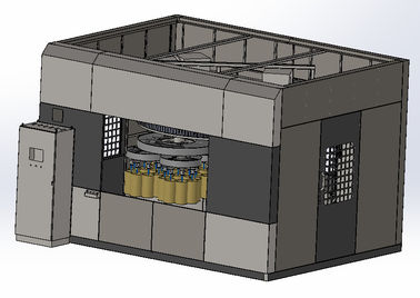 เครื่องขัด CNC สากลอัตโนมัติ CE สำหรับโลหะผสมสังกะสีและสแตนเลส