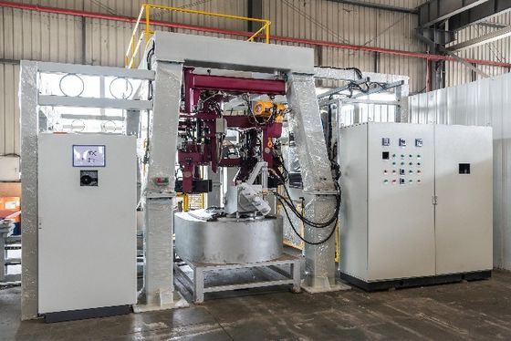 2 Manipulators เครื่อง LPDC 700KG / H พร้อมเซอร์โวมอเตอร์ขับเคลื่อน