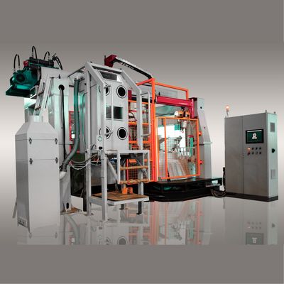 เครื่องหล่อแรงดันต่ำ 180KW 13T สำหรับอุปกรณ์สุขภัณฑ์ทองเหลือง