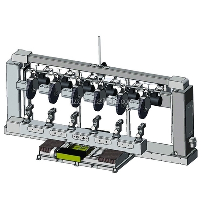 เครื่องขัด CNC ที่จับประตู Faucet พร้อมการทำงานพร้อมกันหลายสถานี