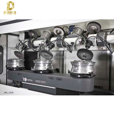 เครื่องขัดซีเอ็นซีทองเหลืองความเร็วสูงอัตโนมัติ DZ 4 สถานีสำหรับชิ้นส่วน Faucet