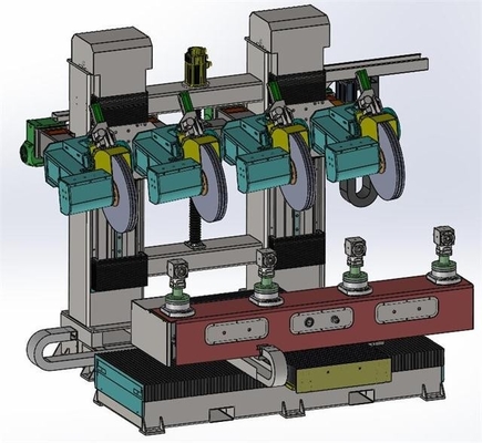 เครื่องขัด CNC ท่อทองเหลืองแบบหมุนอัตโนมัติที่มีประสิทธิภาพสูงไม่ต้องปัดฝุ่น